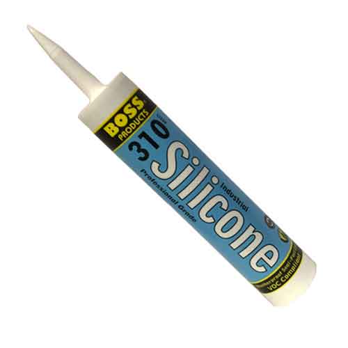 1703 SILICONE ADHESIVE SEALANT, CLEAR, 2.8 OZ. TUBE (Industrial sealing,  Glass, Clean metal, Painted and plastic surfaces)