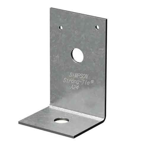 Simpson Strong-Tie A24Z ZMax® 90° Framing Angle Clip