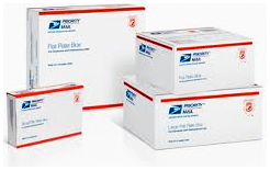 usps flat rate shipping box sizes