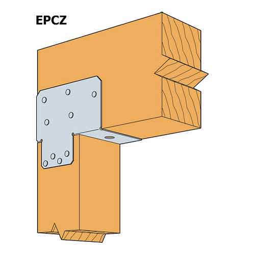 Simpson Strong-Tie EPC8Z ZMax® 8x End Post Cap