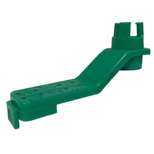 Plastic holder for Lumber Crayons provides better grip. Used for