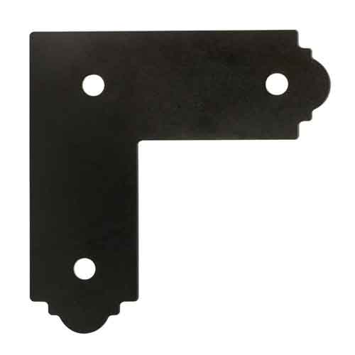 Simpson Strong-Tie Adjustable Post Base - 16 Gauge - Black Powder-Coated  Finish - 1 Per Pack - 3-in L x 3 9/16-in W APB44