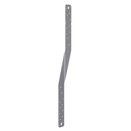 Simpson Strong-Tie 7-in 16-Gauge Galvanized Steel Strap Wood To Concrete  (Retrofit) in the Straps & Ties department at